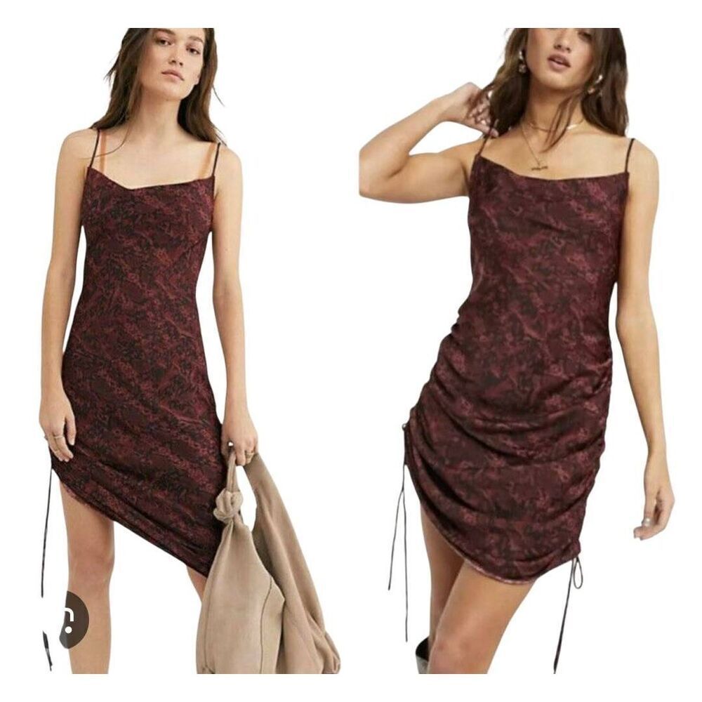 Intimately Free People day to night printed slip dress Large